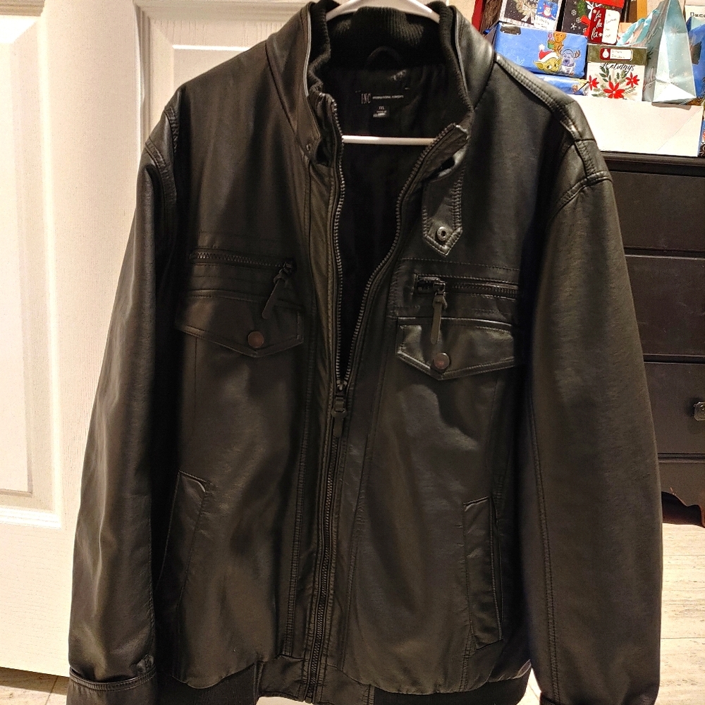 International Concepts Leather Jacket